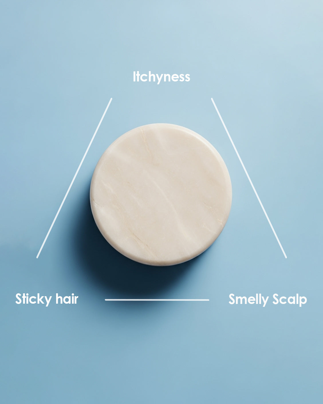 가려움, 기름진 머리카락, 냄새나는 두피 해결하는 샴푸바, Itchyness sticky hair, smelly scalp solution solid shampoo